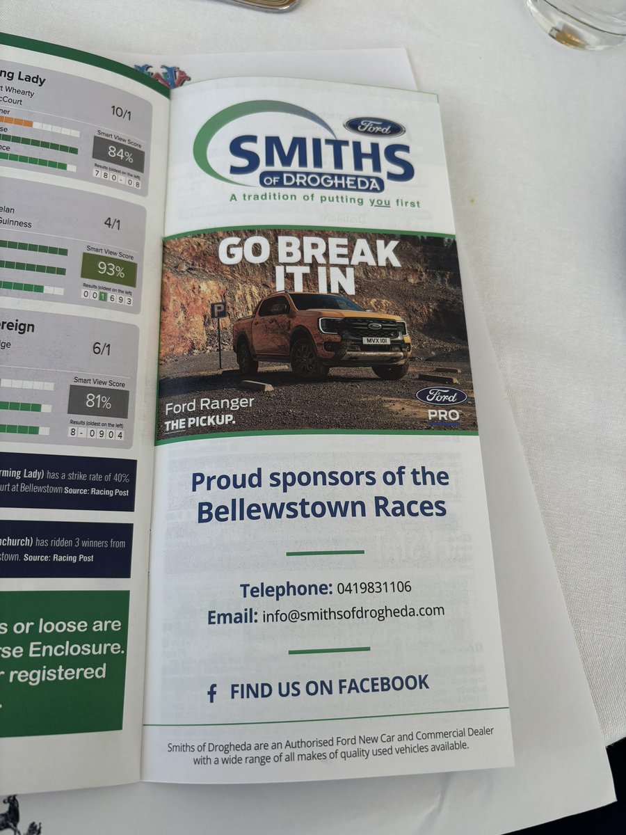 Smiths of Drogheda (@smithsdrogheda) on Twitter photo Thanks to all the team at <a href="/BellewstownRace/">Bellewstown Races</a> on an excellent days racing & best of luck today with the final day of the July festival.
To all our customers, friends and new acquaintances thank you for stopping by and saying hello at our stand.
Some pictures of the day!
πππ Thanks to all the team at <a href="/BellewstownRace/">Bellewstown Races</a> on an excellent days racing & best of luck today with the final day of the July festival.
To all our customers, friends and new acquaintances thank you for stopping by and saying hello at our stand.
Some pictures of the day!
πππ