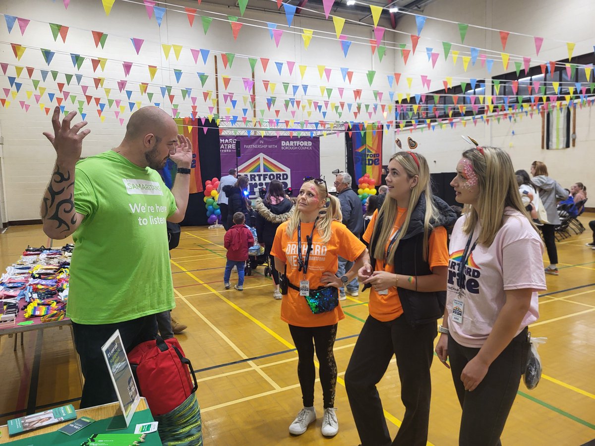 Having a fabulous time <a href="/dartfordpride/">DartfordPride</a>

Do come and see us!

#dartfordpride