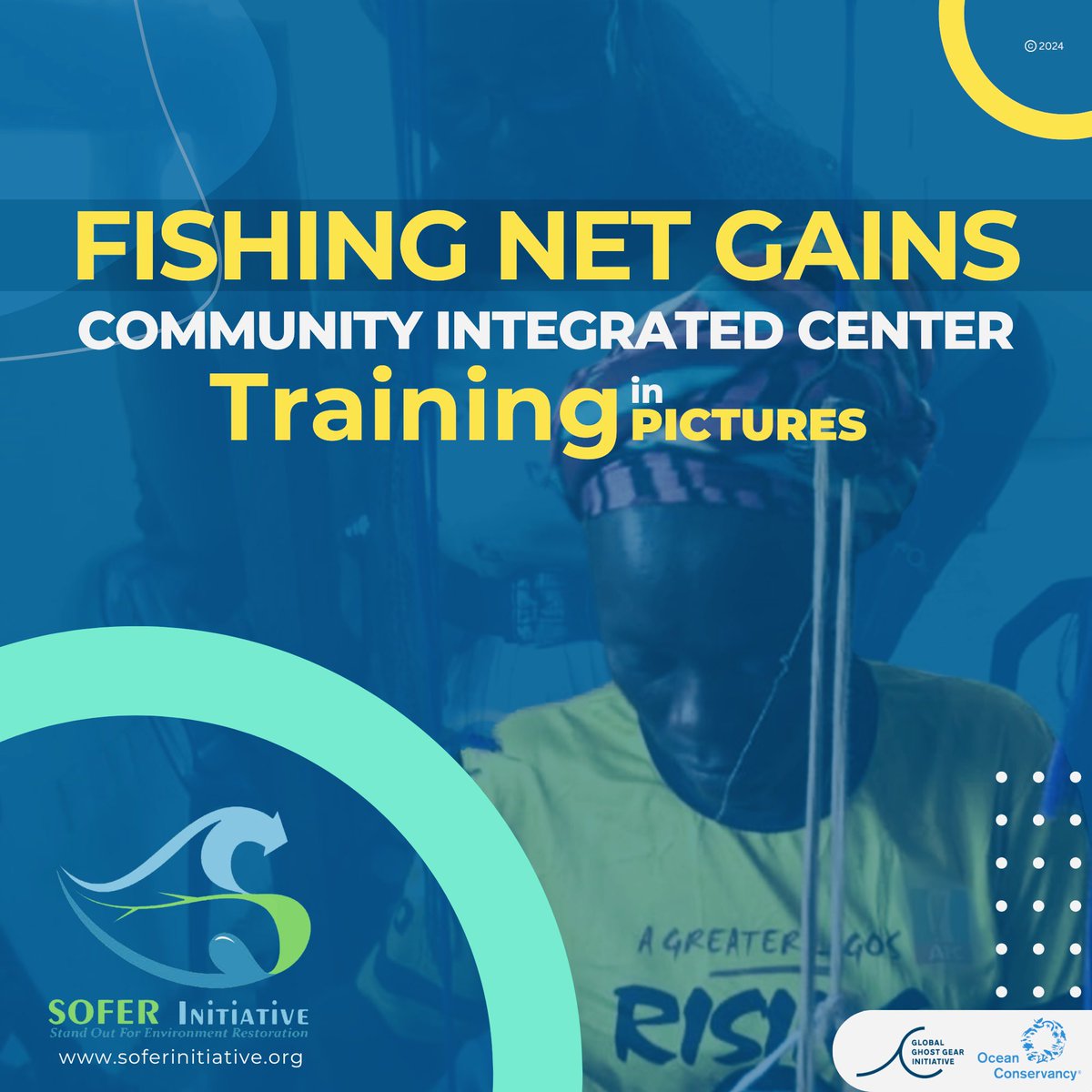 SOFERInit's tweet image. Empowerment through education! Dive with us into our Fishing Net Gains Community Training. Through this project, we’re weaving new opportunities and strengthening community ties. See the transformation in action! 🐠 #SOFERInitiative #SustainableFishing #CommunityEmpowerment