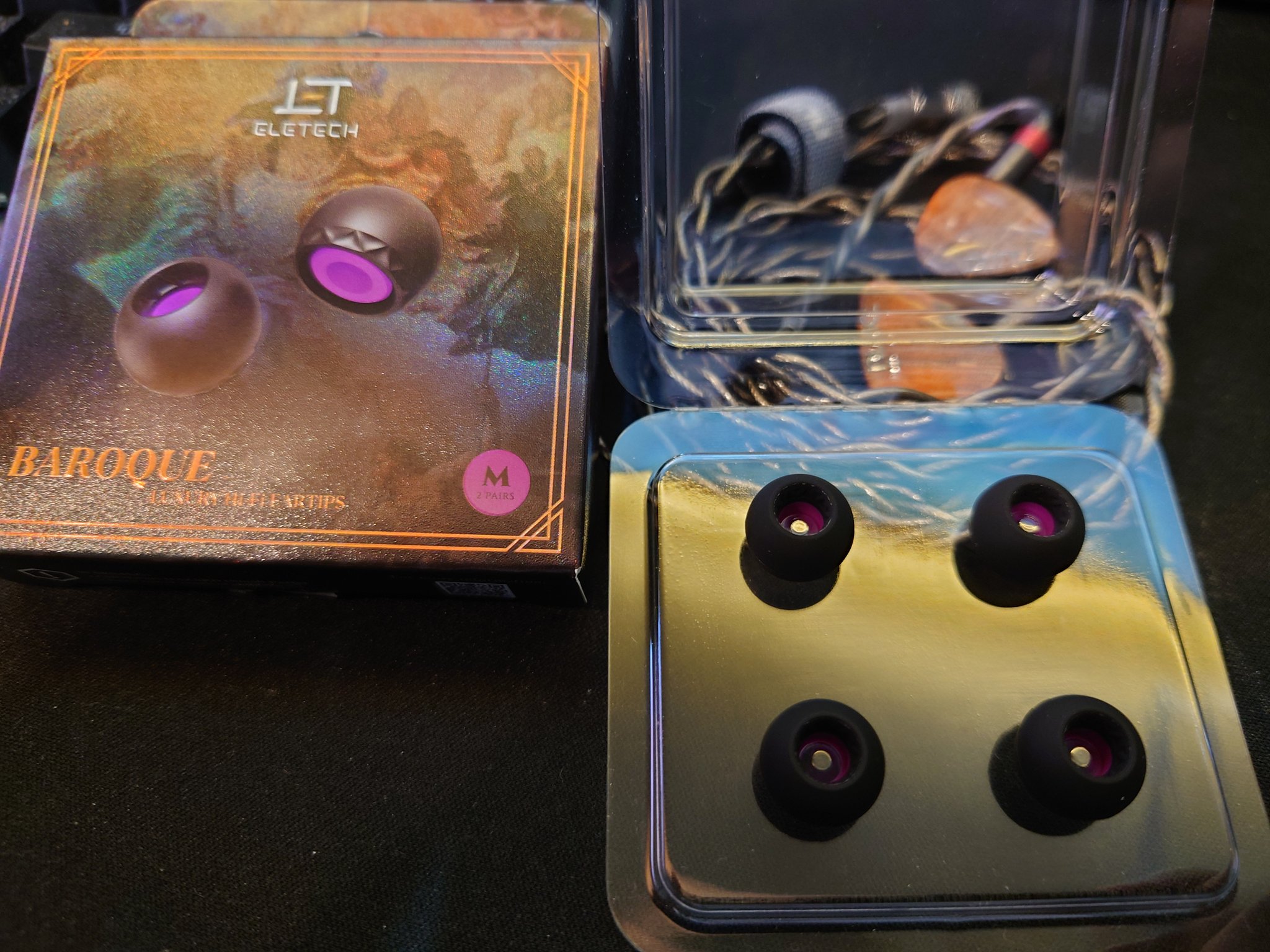 DUNU DaVinci +JVC、ELETECHイヤーピース付 良質で量感のある低音