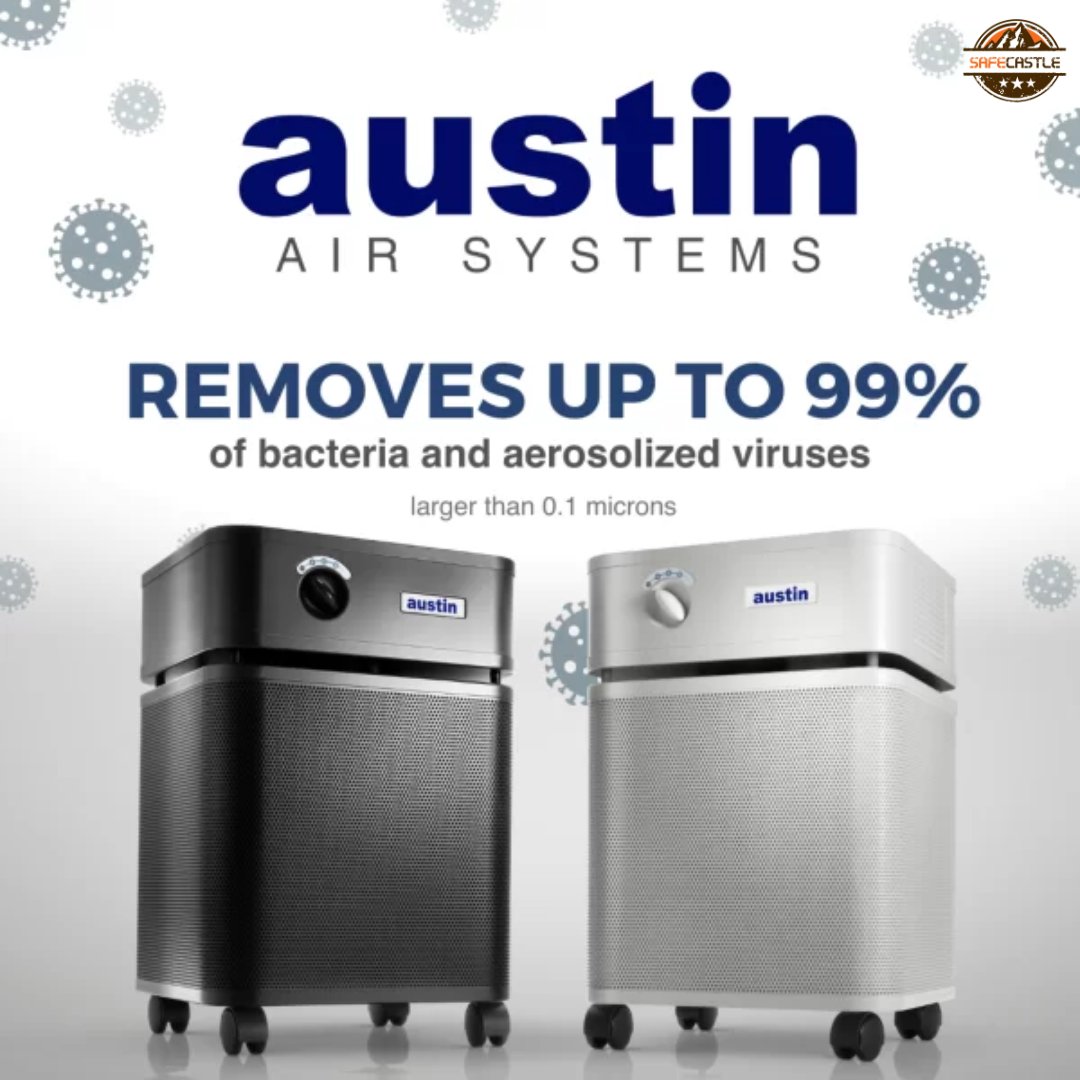 SafecastleLLC's tweet image. Breathe easier with Austin Air! 🌬️ Clinically proven to remove 99% of airborne contaminants, including viruses &amp;amp; bacteria. Trusted globally. Handcrafted in America. Shop now for cleaner air! 🛒 safecastle.com/collections/au… #AustinAir #CleanAir #AirPurifiers #AsthmaRelief