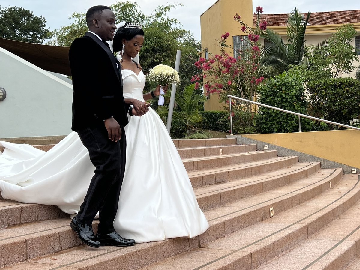 simonmulongo's tweet image. Attended the beautiful wedding of #TrinityEngoru and #JoanitaMusota at @UgandaMartyrsBasilica, Munyonyo! Mrs. #Engoru, the mother of the groom, was my teacher! What a wonderful reunion! Wishing the happy couple a lifetime of love and happiness #WeddingDay #ReunionVibes.