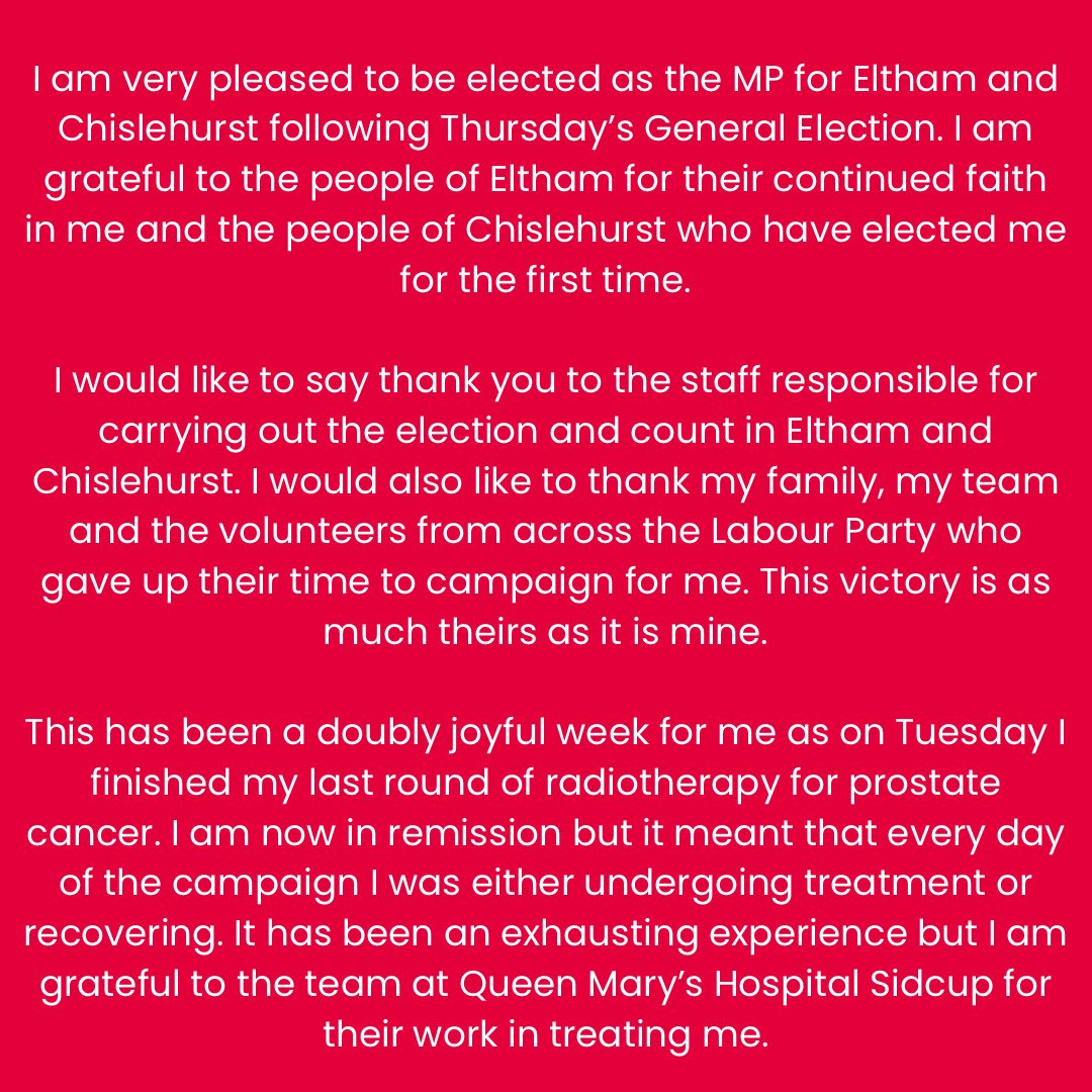 Clive Efford 💙 tweet media