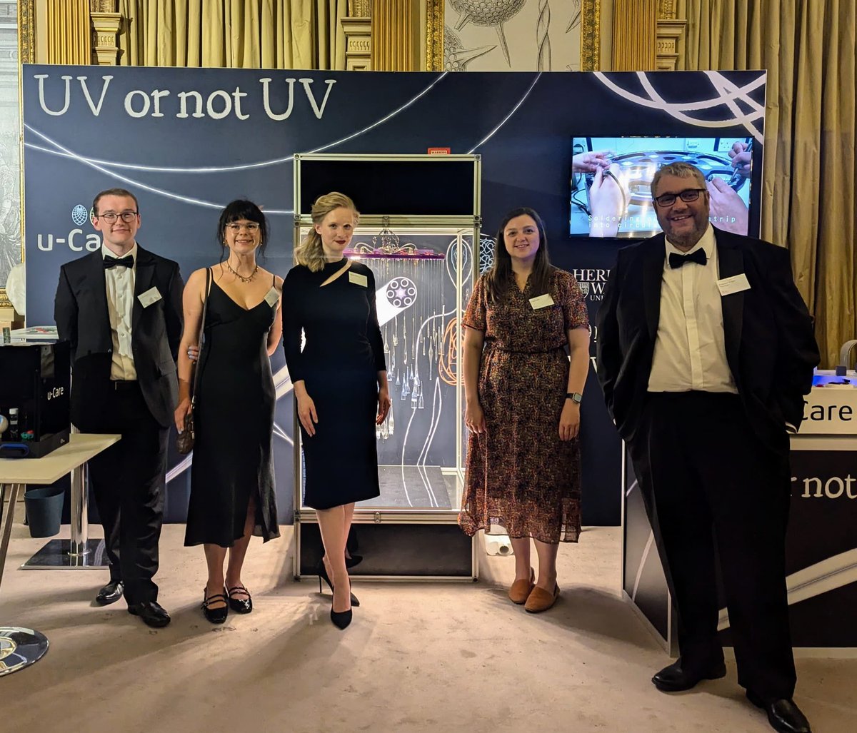 A lab coat free evening at the Royal Society Summer Exhibition soirées.