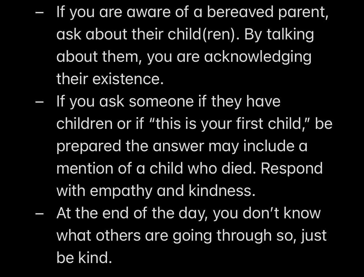July is Bereaved Parents Month - an existence that should never have to be recognized yet is the reality for some parents. Hug your loved ones extra close as life is precious and short.

Some advice - see pictures

#bereavedparentsmonth