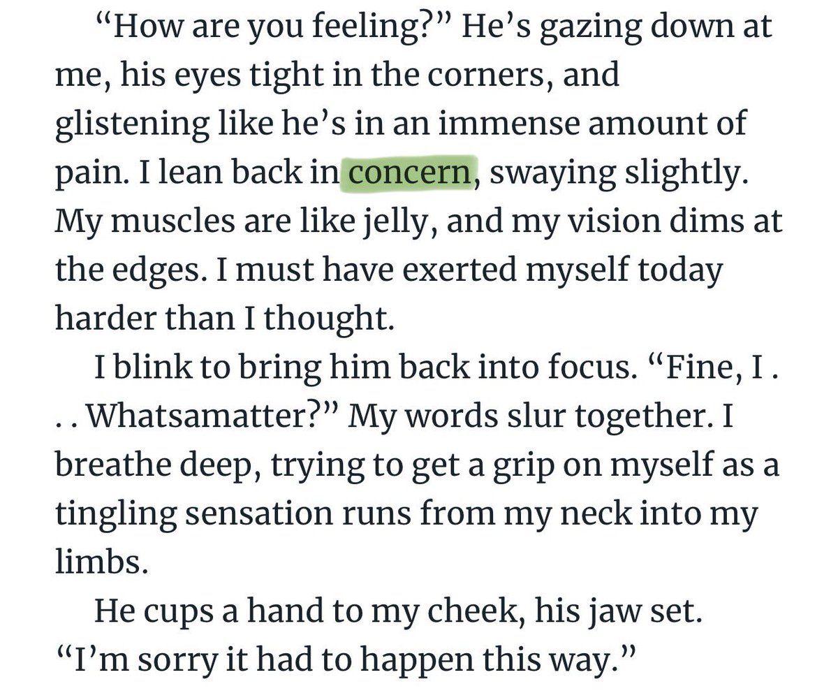 mariajhart's tweet image. #wipsnips “concern”

A lesson to you, dear reader:
If you ever find yourself with a case of lycanthropy, watch out for wolfsbane. It’s so easy for someone to slip it into your drink.