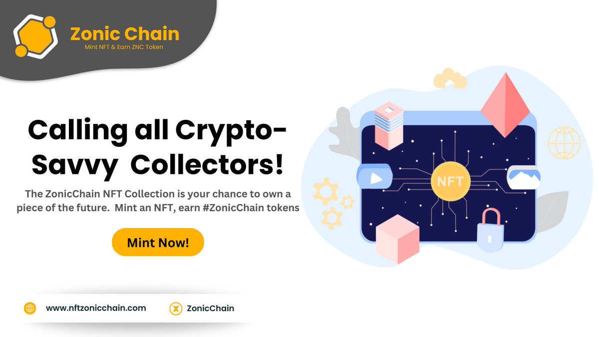 Limited Edition Alert! Only 10,000 of each stunning ZonicChain NFT exist!  Mint yours now &amp; unlock #ZonicChain tokens, exclusive #airdrops &amp; early access to future projects.  Don't miss out on this chance to own a piece of digital art history! #NFT #OGPass #Airdrop #blockchain