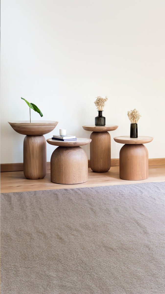 knockonwood5's tweet image. Redefining any space with their inviting embrace.

Designed for both form and function, the Side tables effortlessly blend aesthetics and relaxation. A subtle touch of design transforms them into statement pieces, enriching the essence of a room.

 #KnockOnWood #SideTables