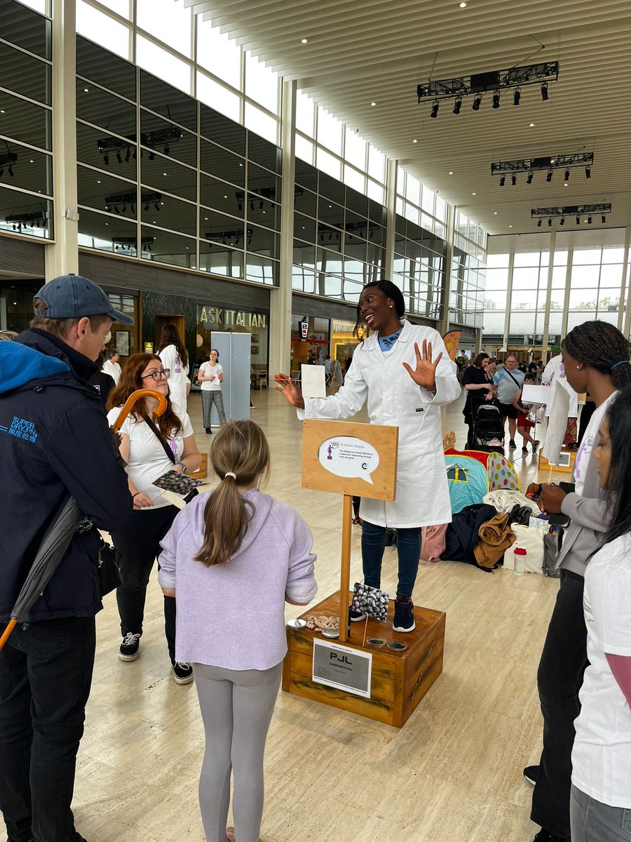 Soapbox Science MK (@soapboxscimk) on Twitter photo Mary Adepoju from <a href="/CranfieldUni/">Cranfield University</a> is wowing us with her work on peanuts! π₯π #WomenInSTEM #PeanutsPower #ResearchExcellence #SoapboxSciMK24 Mary Adepoju from <a href="/CranfieldUni/">Cranfield University</a> is wowing us with her work on peanuts! π₯π #WomenInSTEM #PeanutsPower #ResearchExcellence #SoapboxSciMK24
