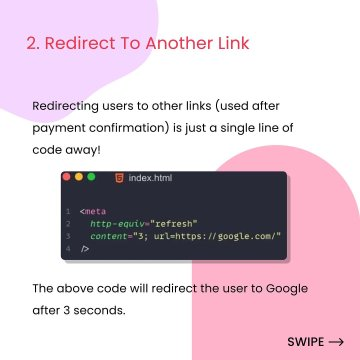 samsyed001's tweet image. Cool Things We Can Do With HTML!  #javascript #js #angularjs #reactjs #angular #web #webdeveloper #html #css #css3 #html5 #frontend #frontenddeveloper #vuejs #expressjs #nodejs #coder #coding #programmer #programming #software #informationtechnology #java #python #php #codinggirl
