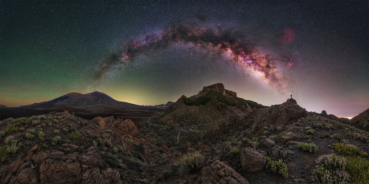 Bajo un manto de estrellas en el Parque Nacional del Teide 🌠🌌
#Tenerife #Canarias #Teide