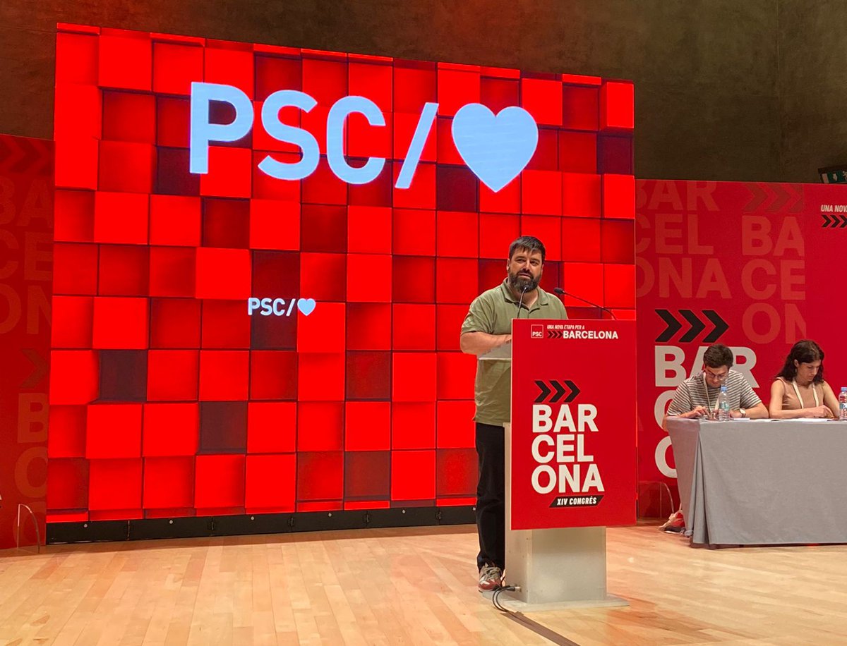 PSC Gràcia (@pscgracia) on Twitter photo El primer secretari dels i les socialistes graciencs <a href="/ajejiro/">Jesús Jiménez</a> intervé en el primer dia del congrés de <a href="/pscbarcelona/">PSC Barcelona/♥️</a> per valorar la gestió de l'executiva sortint liderada per <a href="/FerranPedret/">Ferran Pedret Santos</a> i <a href="/carlosprietogo/">Carlos Prieto Gómez</a> #XIVCongrésPSCBCN El primer secretari dels i les socialistes graciencs <a href="/ajejiro/">Jesús Jiménez</a> intervé en el primer dia del congrés de <a href="/pscbarcelona/">PSC Barcelona/♥️</a> per valorar la gestió de l'executiva sortint liderada per <a href="/FerranPedret/">Ferran Pedret Santos</a> i <a href="/carlosprietogo/">Carlos Prieto Gómez</a> #XIVCongrésPSCBCN
