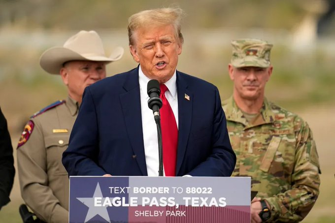 BREAKING: President Trump Says, "As soon as I take the oath of office, I'll terminate ever open border policy of the Biden administration and begin the LARGEST DEPORTATION OPERATION in American history."

Do you support this?

A. YES 
B. NO