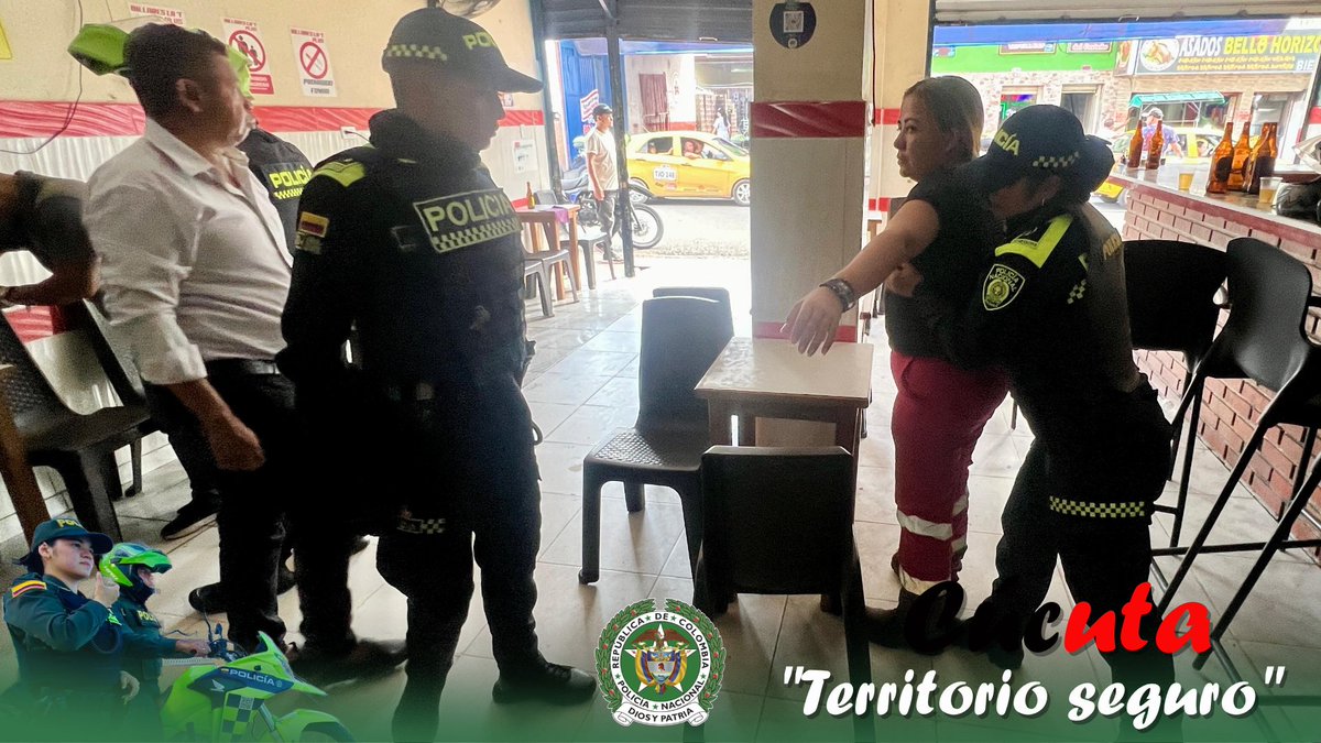 PoliciaCucuta's tweet photo. 🚔🚨En el desarrollo del fortalecimiento de la seguridad, nuestras unidades del Grupo de Operaciones Especiales #GOES y el Grupo de Prevención del Hurto Motorizado y el Atraco #PHUMA, se encuentran realizando acciones para garantizar la protección y el bienestar de la comunidad. https://t.co/Jb3BZnbxBe