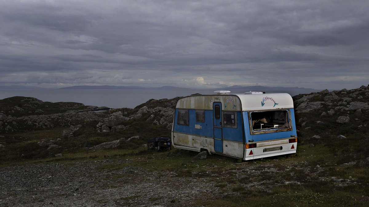 Sam's Seafood Shack.
Bays of Harris, July 2024.