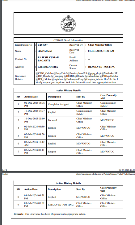 Watco Odisha tweet media