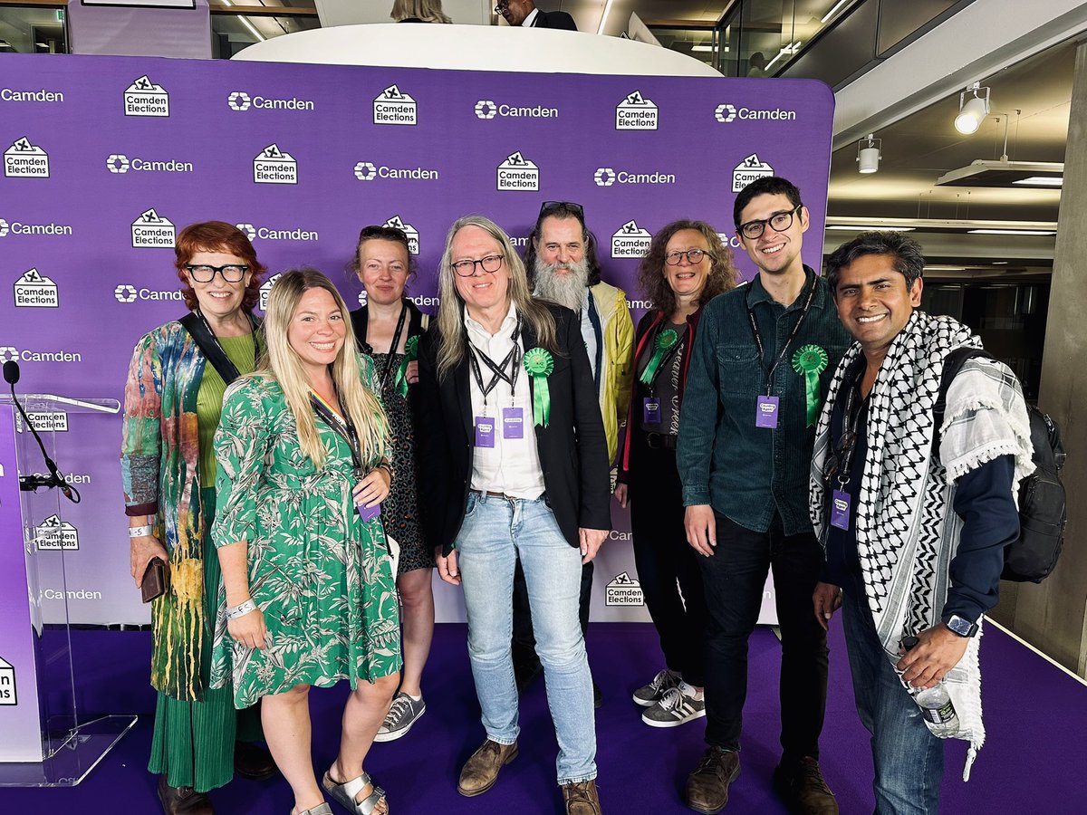 Camden Green Party (@camdengp) on Twitter photo Thank you to everyone that voted Green in our two Camden seats this week! We are very proud to have come third in both seats - with a hugely increased vote share!
💚13.7% for <a href="/lornajane2/">Lorna Jane Russell</a> in Hampstead & Highgate
💚10.4% for <a href="/Daves1412/">David Stansell 💚</a> in Holborn & St Pancras Thank you to everyone that voted Green in our two Camden seats this week! We are very proud to have come third in both seats - with a hugely increased vote share!
💚13.7% for <a href="/lornajane2/">Lorna Jane Russell</a> in Hampstead & Highgate
💚10.4% for <a href="/Daves1412/">David Stansell 💚</a> in Holborn & St Pancras