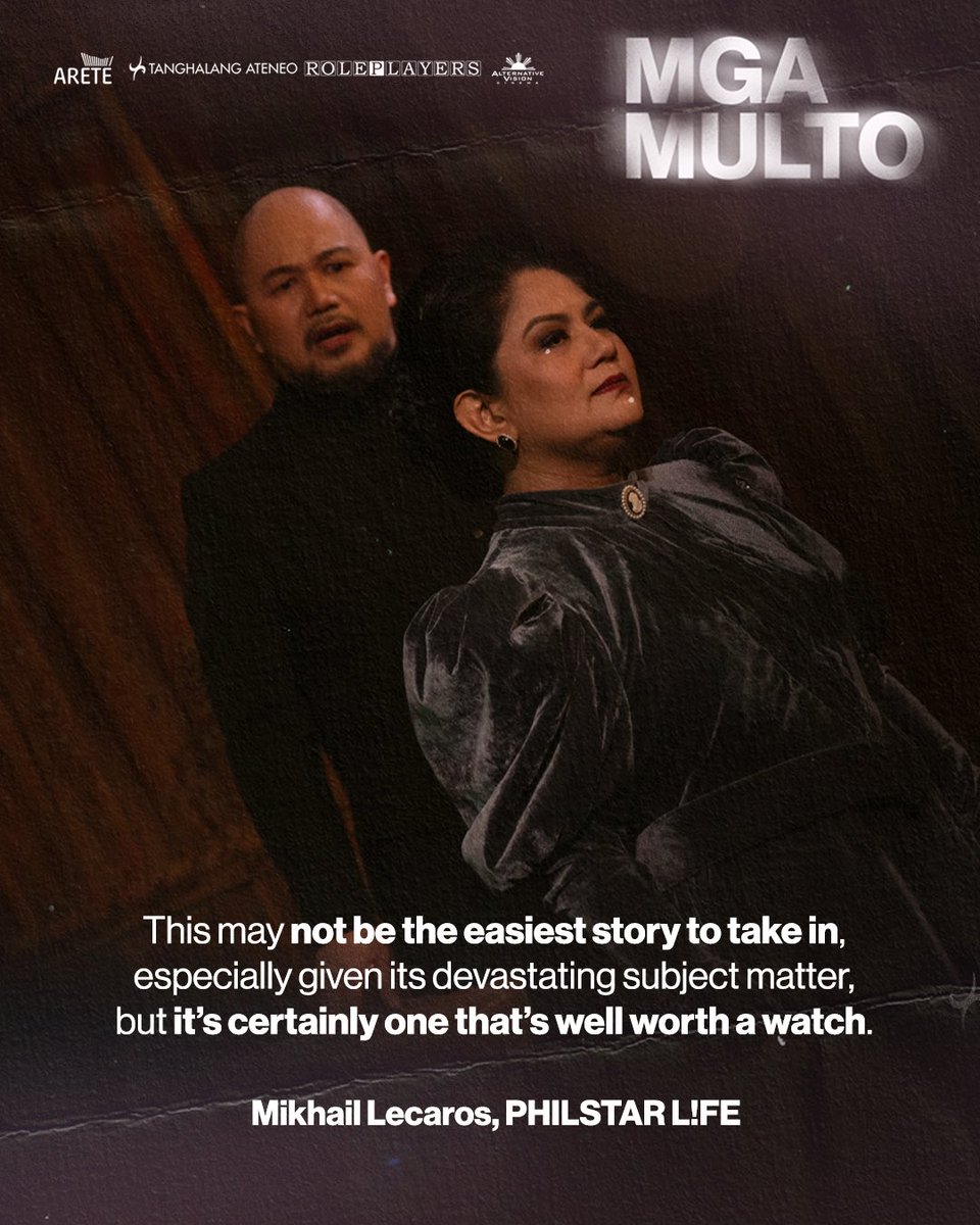 TAofficial_'s tweet photo. 🎟 https://t.co/0kyLIoKhoa
📍 Doreen Black Box Theater, 3/F Soledad V. Pangilinan Arts Wing, Areté, Ateneo de Manila University
🗓 July 7 at 3PM, 7PM

#MgaMultoTA
#TanghalangAteneo https://t.co/bXRMIjTni0
