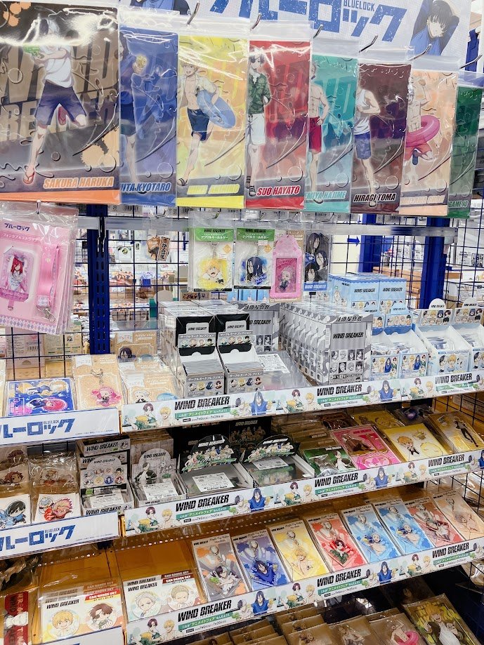 グッズ入荷情報】 「WIND BREAKER」 ▶️キャラ缶バッジコレクション