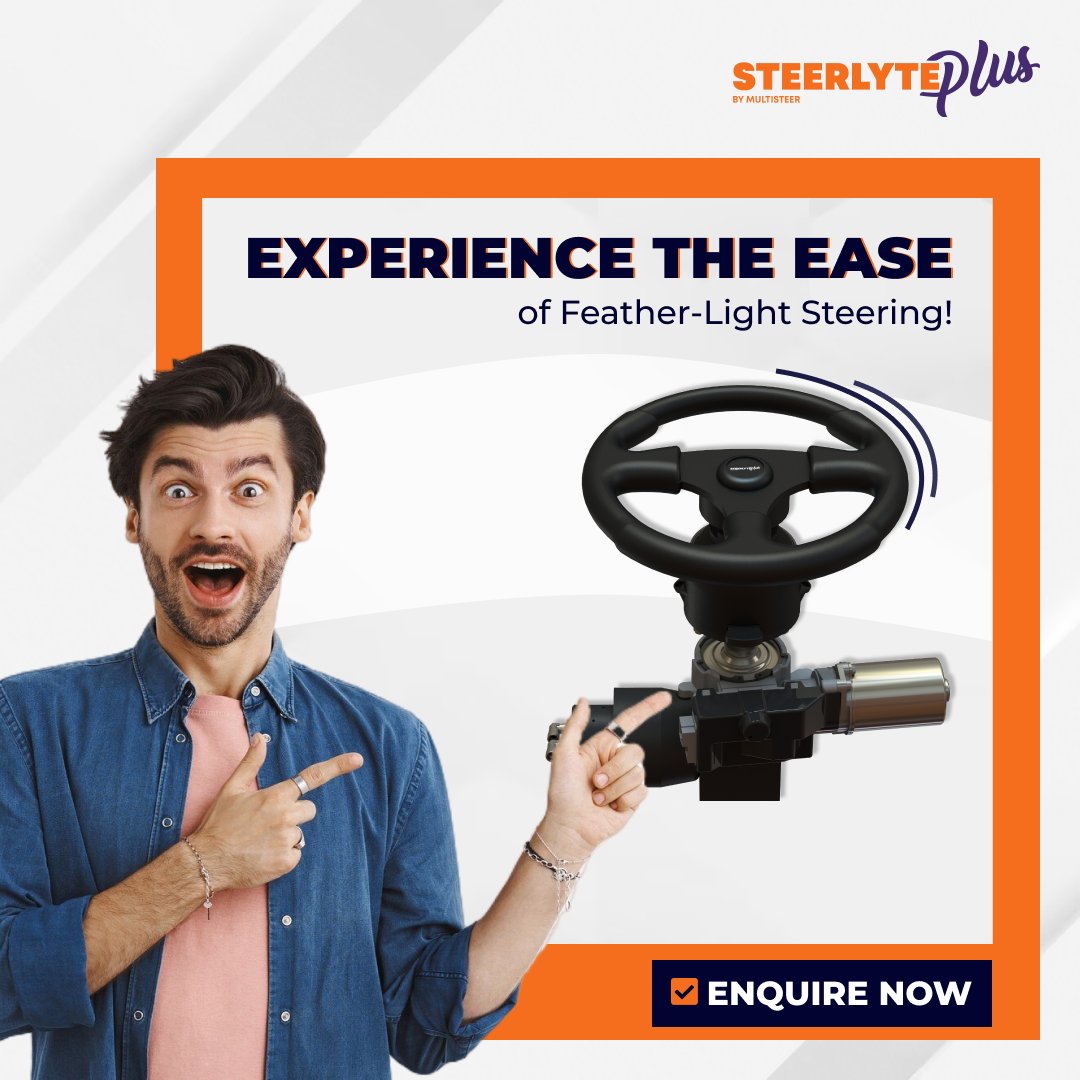 MIndia24284's tweet image. Discover the joy of effortless navigation with the Steerlyte Plus Power-Assisted Steering System.

 multisteer.com/steerlyte-plus/

#Multisteer #Steerlyteplus #boatsteeringkit #powerassisted #hydraulic #steeringsystem  #Maldives #Philippines #Vietnam #Thailand #Brazil  #USA #Italy #UK