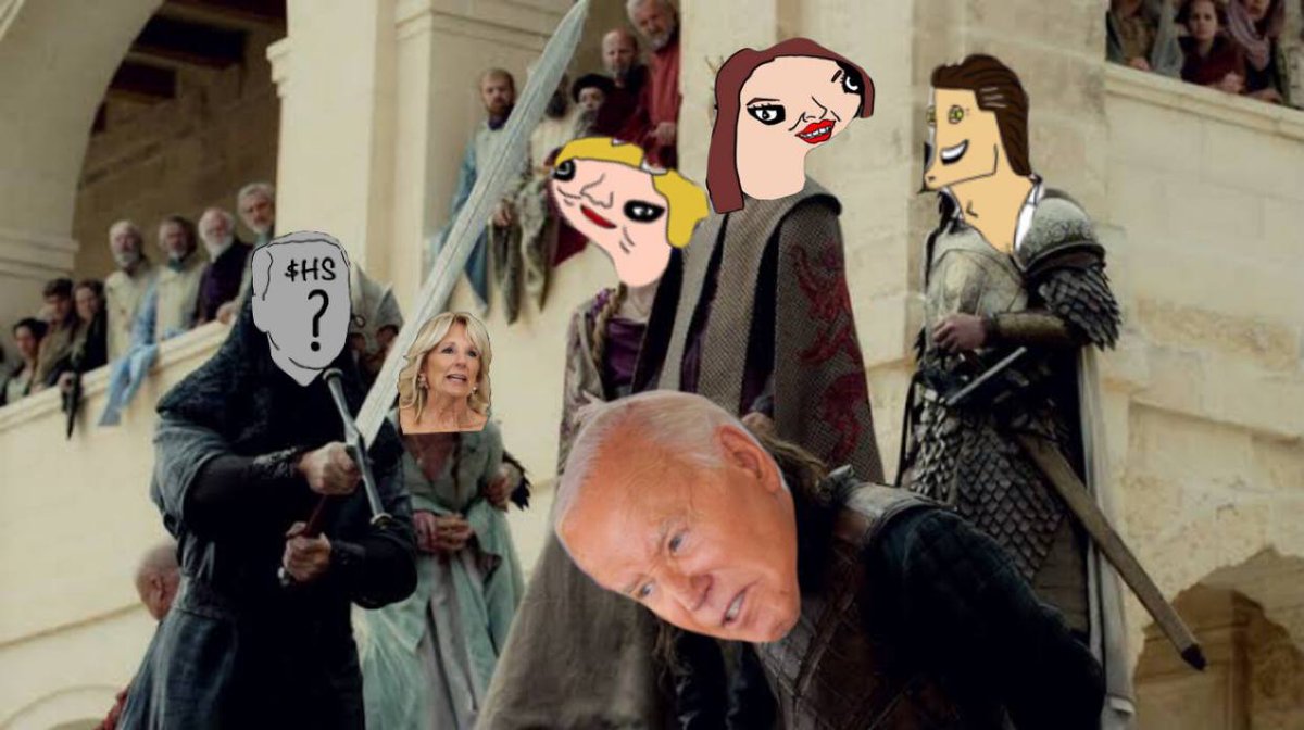 Rumours of the #hotswap are RIFE in the media
Old Joe has got to GO for the dems have even a chance against GIGACHAD Trump
$HS is literally up and to the right EXCLUSIVELY
This is your chance, shoot your shot 
Slam-dunk on the Dems now or I’m afraid you’re NGMI

El Retardo