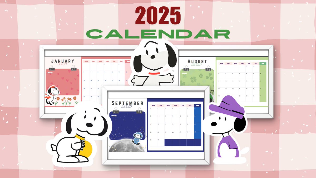 Mellowypie's tweet photo. Hello, X users! I just posted a Snoopy Themed Calendar on https://t.co/8BKyy7w4Yk that's available for a small price. You can purchase them at this link:   
https://t.co/LphZbhjSYQ   

Thank you!, have a great day! 

#racket.ph #racketeer #supportsmallartist #snoopy #Peanuts https://t.co/lckf3qCjwj