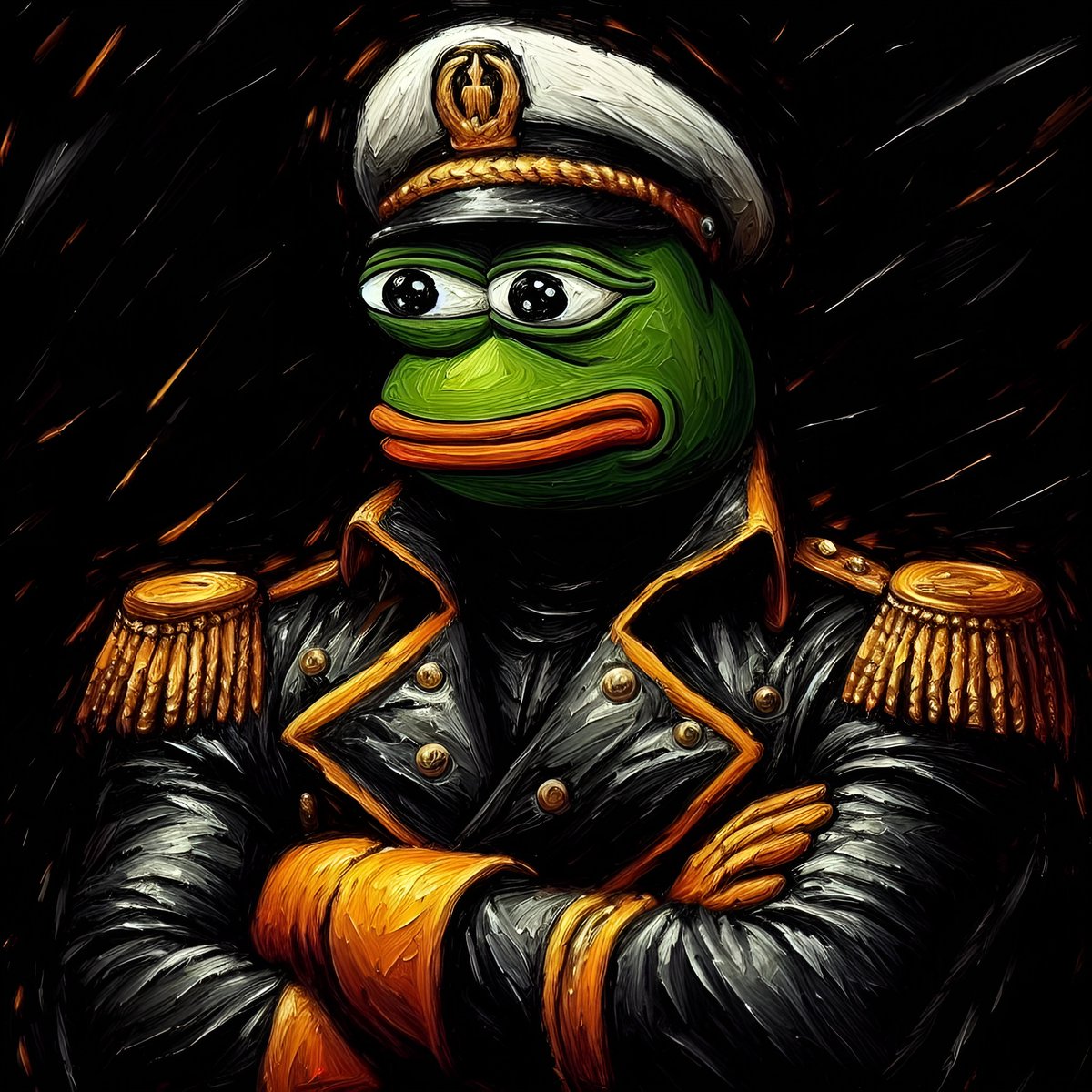 It was a very hard day at work, you come home and your wife tells you to keep your shoes on so you can go to the supermarket for potatoes. 🥔
#CardanoNFT  #pepeparody