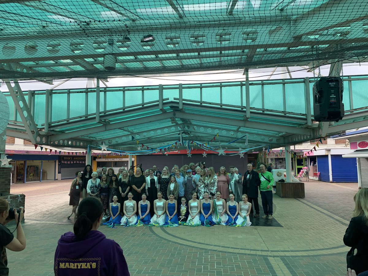 ‘The Carousel of Us ‘

a beautiful collab from <a href="/LowriEvans/">Lowri Evans</a> and local community . 

What a brilliant show people !! Abs loved it. Site specific work at Swinton Shopping Centre. Just go today if you can ! 

Layers of time ❤️

#carouselofus #collaboration #sitespecific #Lowrievans