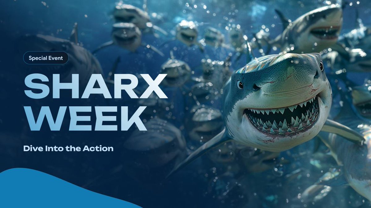RaidSharks's tweet image. 🦈 Shark Week is Coming...Or should we say SHARX Week! 🦈

Join @RaidSharks as we celebrate Shark Week on July 7th! We will talk sharks, shill, and more!

Anyone can shill, but those who donate and sponsor will receive more time to shill and a special thank you post from our…
