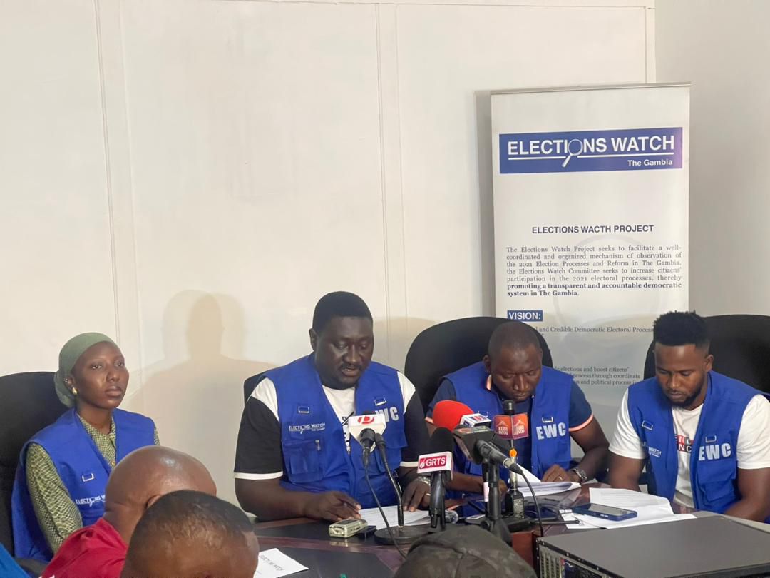 Elections Watch Committee-The Gambia (@electionwatch22) on Twitter photo Happening Now!
<a href="/Electionwatch22/">Elections Watch Committee-The Gambia</a> press conference releasing its Position Paper, highlighting key concerns and recommendations to be included in the current Elections bill.
#ElectionBill2021
#ElectoralReforms Happening Now!
<a href="/Electionwatch22/">Elections Watch Committee-The Gambia</a> press conference releasing its Position Paper, highlighting key concerns and recommendations to be included in the current Elections bill.
#ElectionBill2021
#ElectoralReforms