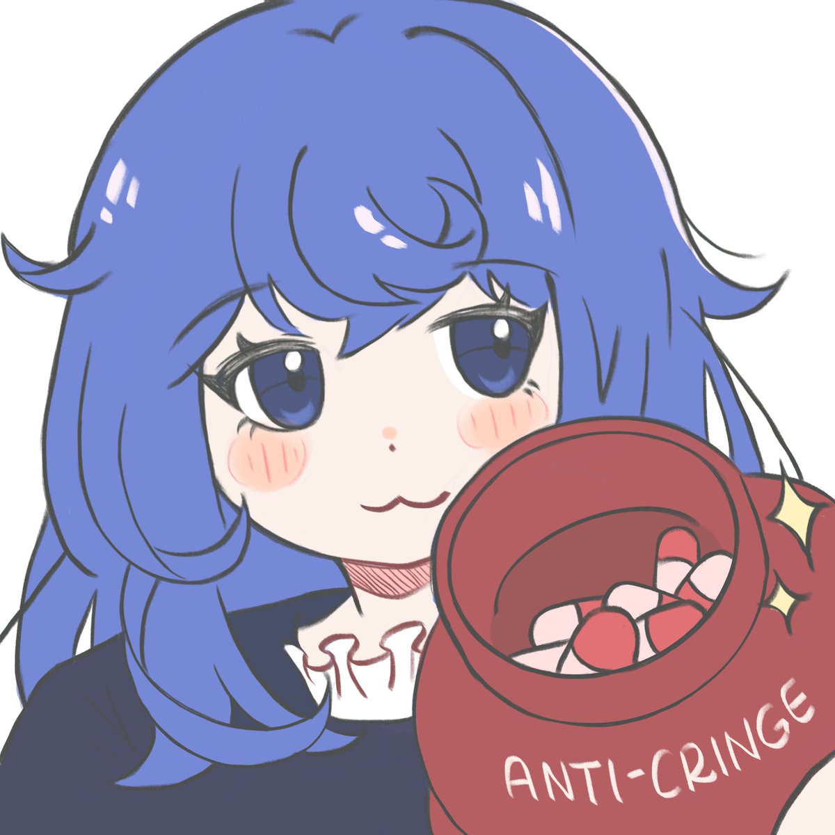 reminder to take your daily dose of Anti-Cringe™ pills