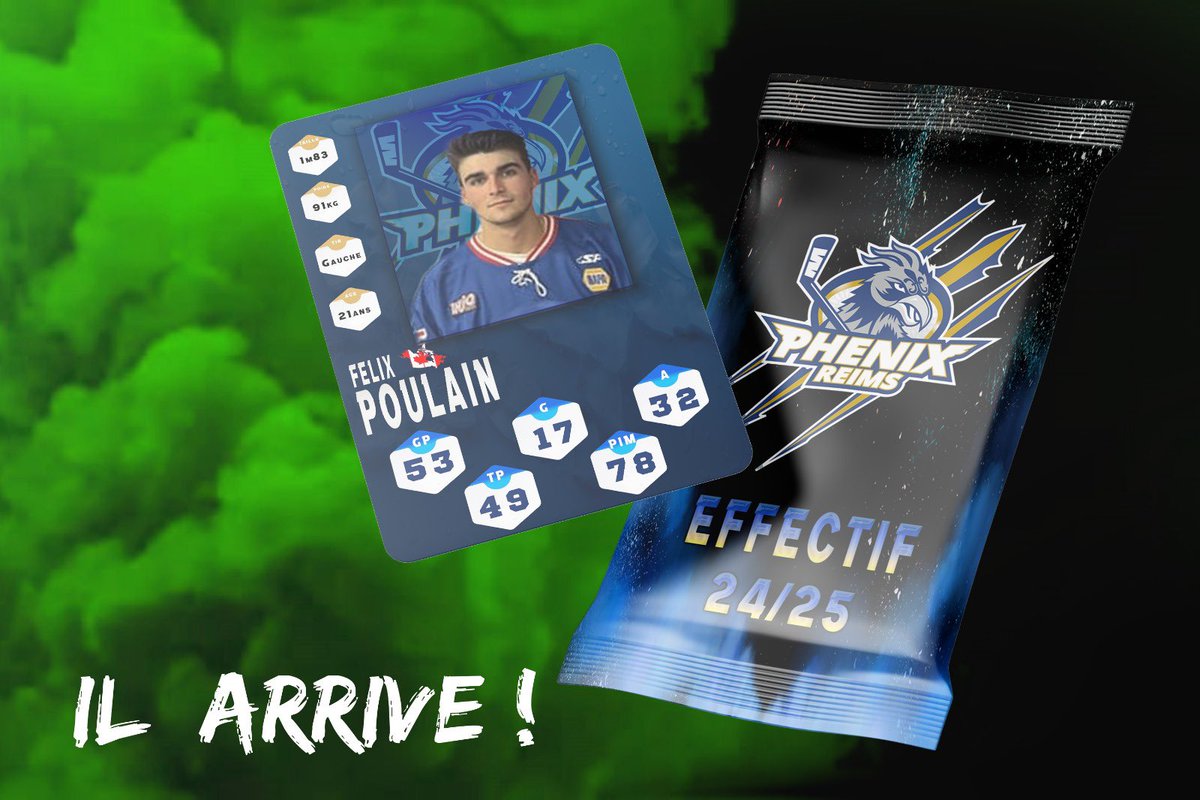 🚨↔️T R A N S F E R T S     2 0 2 4 - 2 0 2 5

Arrivée ✅🔜

En effet, le jeune défenseur, Félix Poulin, en provenance des Rangers de Montréal (LHJQ AAA, Canada ), viendra renforcer la brigade défensive des Phénix pour la future saison.

Bienvenue, Félix !