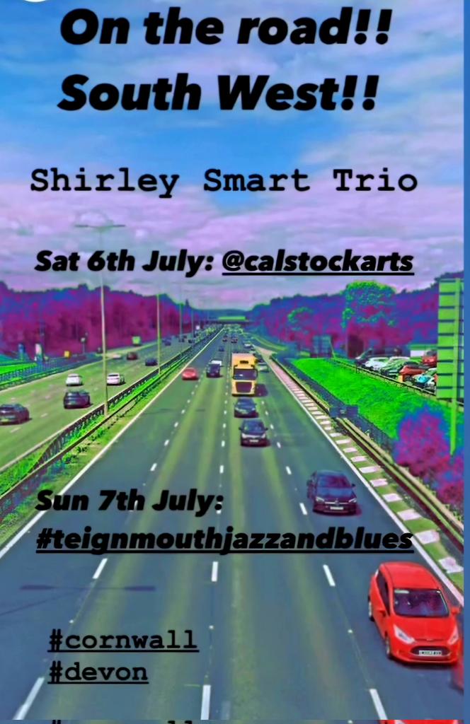 Shirley Smart (@shirlsmart) on Twitter photo Mini-tour with my trio
<a href="/CalstockArts/">Calstock Arts</a> tonight
Book: calstockarts.org/event/6-july-s…
<a href="/teignmouthjazz/">Teign Jazz and Blues</a> tomorrow
Book:
teignjazzandblues.co.uk
💜🦋🎶💜🎶🦋💜 Mini-tour with my trio
<a href="/CalstockArts/">Calstock Arts</a> tonight
Book: calstockarts.org/event/6-july-s…
<a href="/teignmouthjazz/">Teign Jazz and Blues</a> tomorrow
Book:
teignjazzandblues.co.uk
💜🦋🎶💜🎶🦋💜
