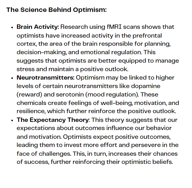digilamp's tweet photo. #Optimism, the #belief that #things will #generally turn out well, is more than just a sunny disposition. It's a powerful #psychological force with a significant impact on our #lives:
The #Science Behind #Optimism:
https://t.co/C4ZivMZb9C https://t.co/PxTRgHzbl4