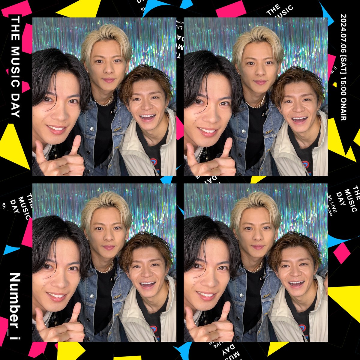 【公式】発表!今年イチバン聴いた歌 (@musicday_ntv) on Twitter photo 🏆ただいま生放送中!🏆
【Number_i】のバックステージフォトを公開📸
ぜひご覧ください🎤🎶
#THEMUSICDAY
#TMD2024
#Number_i
<a href="/number_i_staff/">SHO HIRANO</a> 🏆ただいま生放送中!🏆
【Number_i】のバックステージフォトを公開📸
ぜひご覧ください🎤🎶
#THEMUSICDAY
#TMD2024
#Number_i
<a href="/number_i_staff/">SHO HIRANO</a>