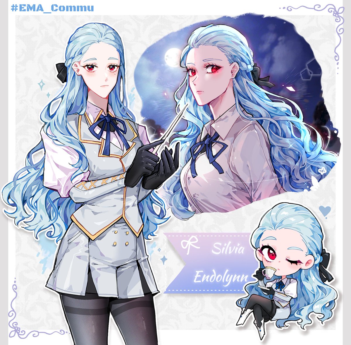 Silvialynn_EMA's tweet photo. 📌#EMA_COMMU #EMA_SS2 

“ อืม? ถ้าไม่เป็นการรบกวนล่ะก็ ”​

“ ให้ฉันเล่นสักบทเพลงให้คุณผ่อนคลายดีไหมคะ ? ”​

-------------------------------------

♚ Silvia Enndolynn (22)
✦Witch🔮 | Year 2 | Nelios House💧
✦DOC - https://t.co/Uc7OEpA24b

( Co / role / flirt / DM = OK!★ ) https://t.co/yczeAWzzgi