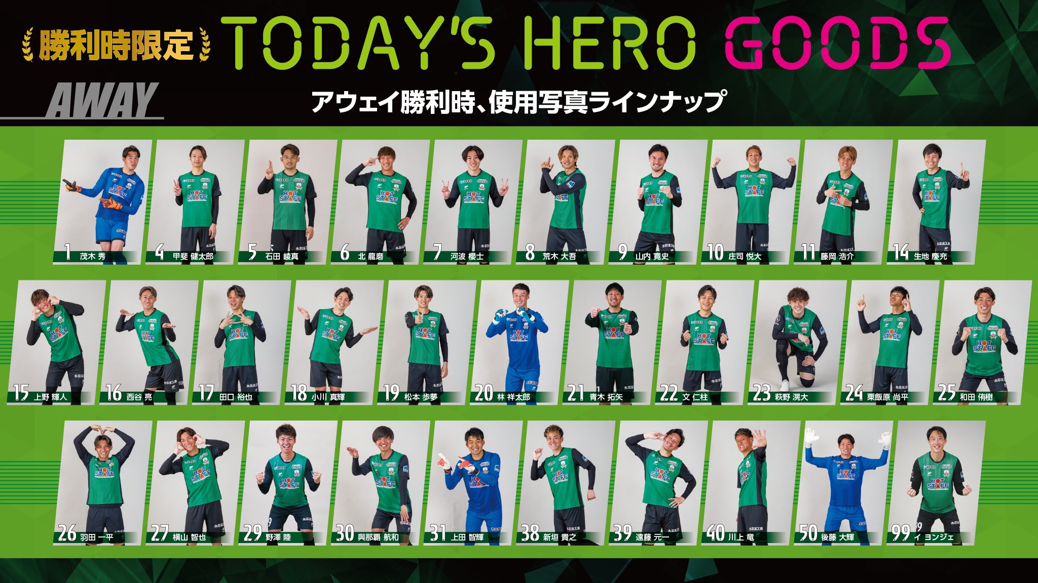 2024 FC岐阜 田口裕也選手　実使用ユニフォーム 2024 FC岐阜 田口裕也選手 実使用ユニフォーム 2024 FC岐阜 田口裕也