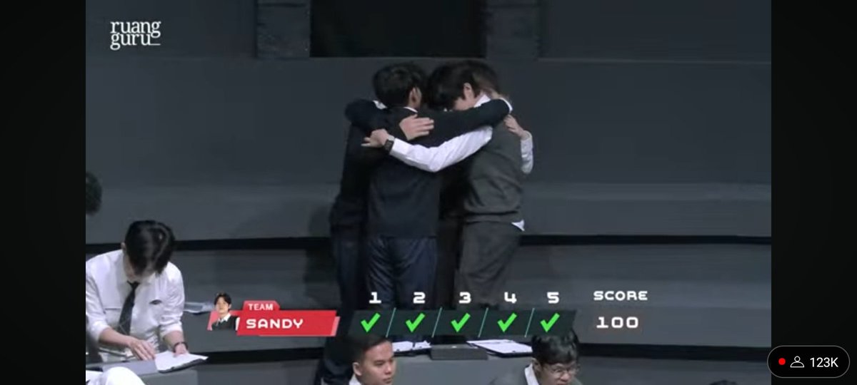 LIAT TIM SANDY TUH DEJA VU SAMA SNU BOYS PLIS, isinya kalem² tapi semuanya pinter dan jadi yang pertama jugaaa💘 #sandyeps3 #axeleps3 #hanifeps3 #yesayaeps3 #ClashofChampions