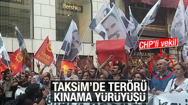 <a href="/MTanal/">Av.Mahmut TANAL</a> Terörist, bebek katili Apo'nun fotoğrafları altında terörü mü lanetlediniz ?