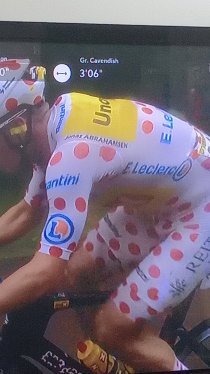 Would it not make sense to print on the #dossard of the rider on the skinsuits too if they print everthing else ? #TDF2024 <a href="/millarmind/">David Millar</a>
