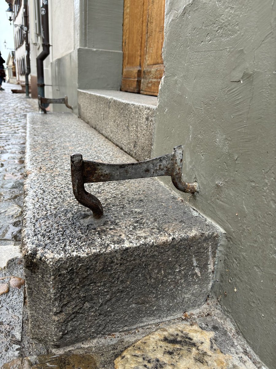 theDuncanMackay's tweet image. The boot scrapers of Basel.
#BootScraperSaturday