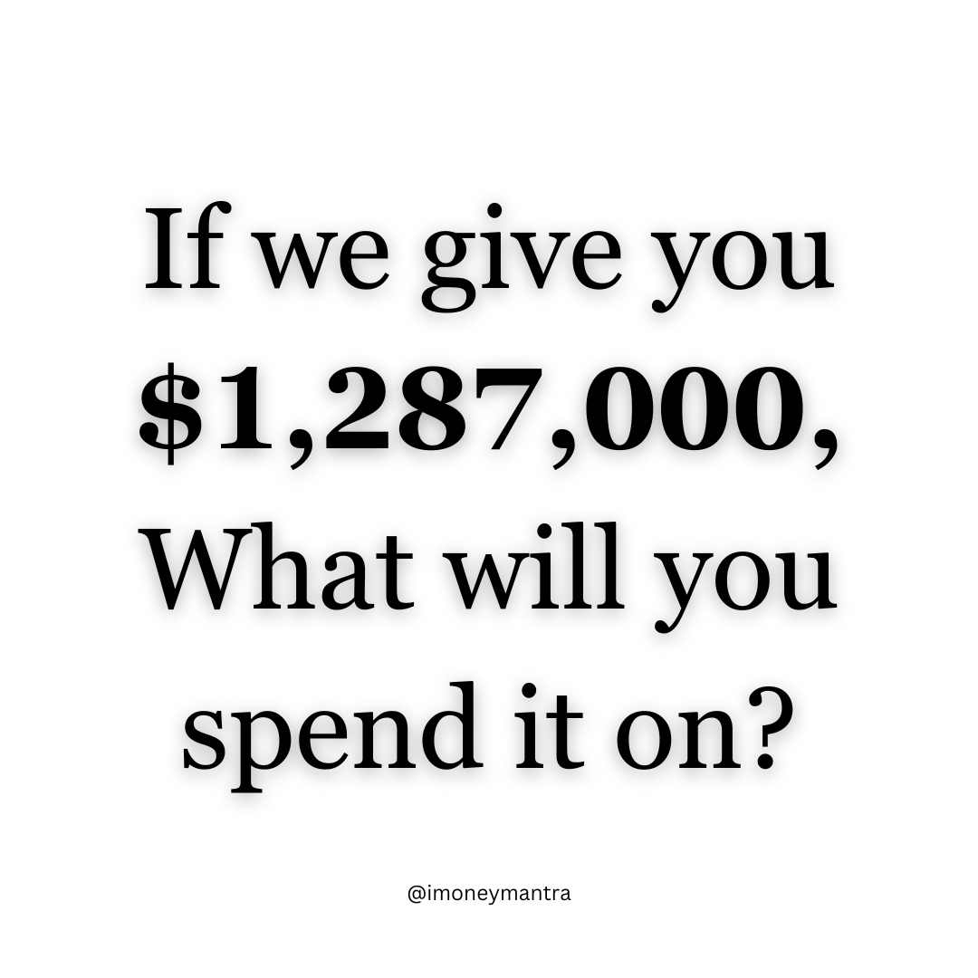 What will you spend it on?