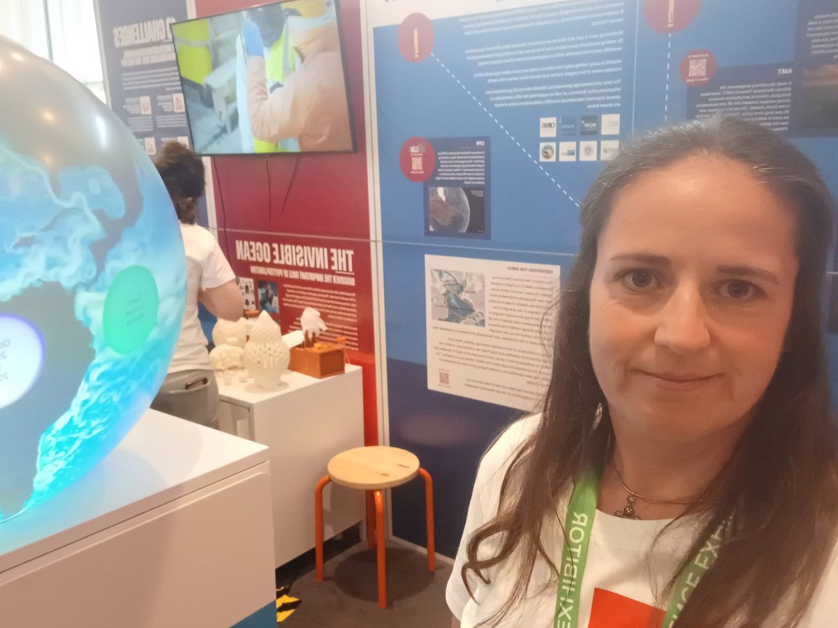 I'm loving the conversation here <a href="/royalsociety/">The Royal Society</a> #summerscience on the #Atlantis stand with <a href="/PlymouthMarine/">Plymouth Marine Lab</a> <a href="/NOCnews/">National Oceanography Centre</a> and friends. I haven't broken out the plankton dance yet, but have done my best impression of a barnacle, and love showcasing our beautiful ocean... Come join us!