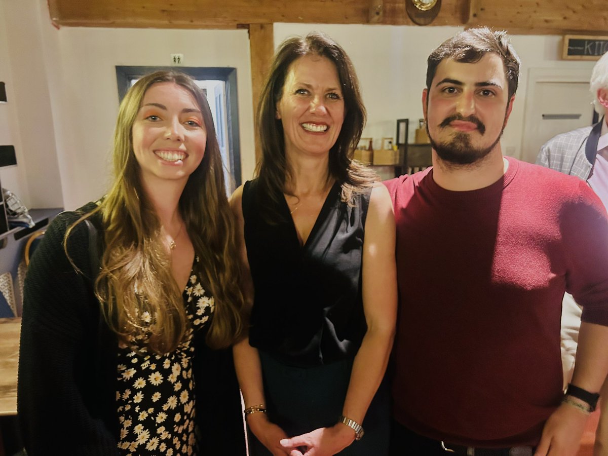 Wonderful to be able to congratulate <a href="/monicabeharding/">Monica Harding MP</a> in person last night on her superb victory in Esher &amp; Walton.

She’ll be a superb local MP and I’m sure a loud, strong, liberal voice on national issues. 

Can’t wait for her (and our 71 other MPs!) to get started.