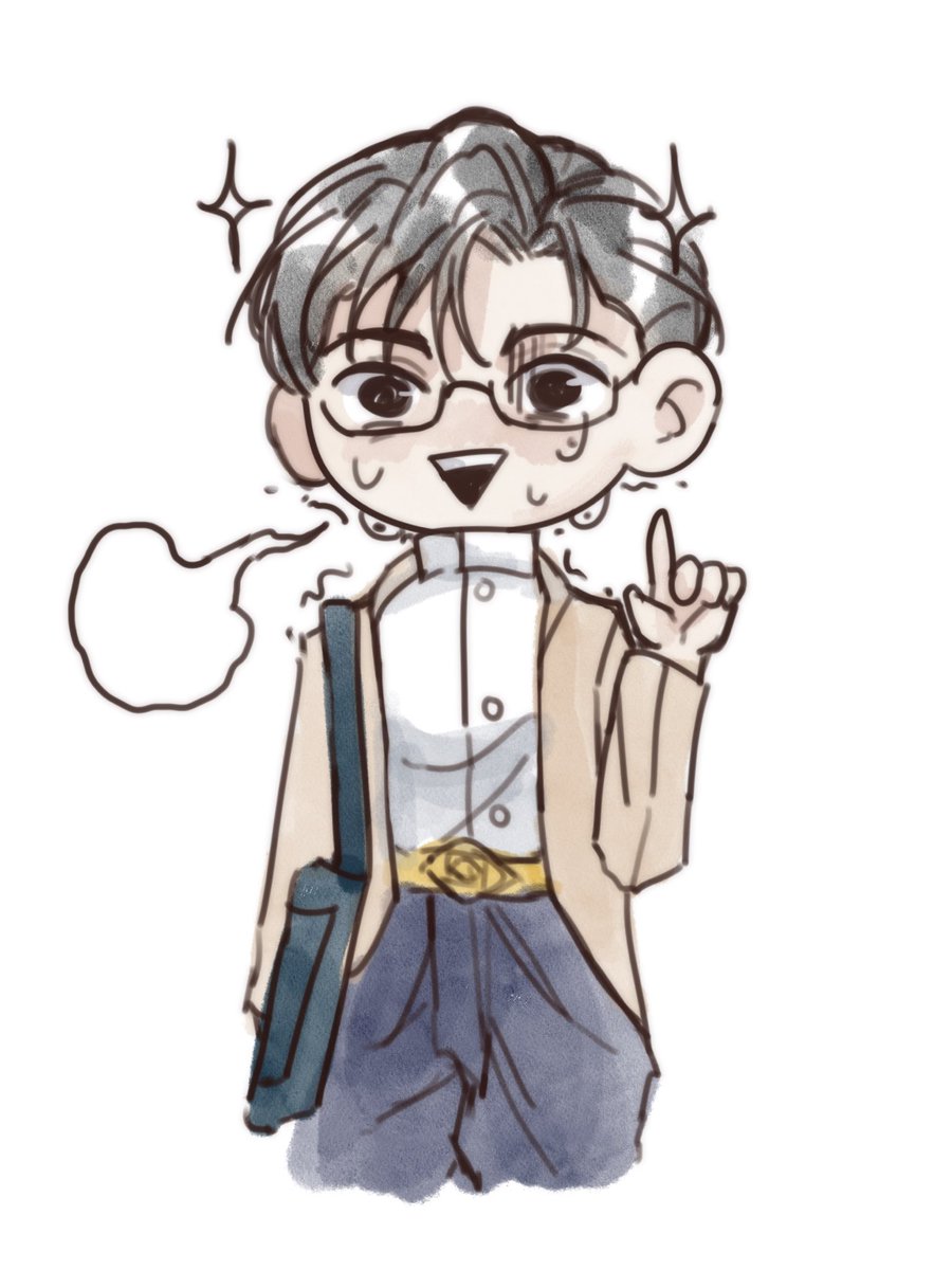 Karn_MSA's tweet photo. @Naphalai_MSA “สวัสดี…ครับ” อ๊าก รีบกลับบ้านไปเปลี่ยนชุดตอนนี้เลยดีไหมนะ คิดบ้าอะไรเนี่ย !

“ฮ่าฮ่าฮ่า นั่นมัน…”

ตาเหลือกกว่าเดิม ใจหล่นทะลุตาตุ่มพุ่งลงยมโลกเมื่อเห็นตุ๊กตาตัวนั้น

“อออ ออ อ เอ่อ”
“อันนั้น…มัน…” https://t.co/Bzegxx3LC9