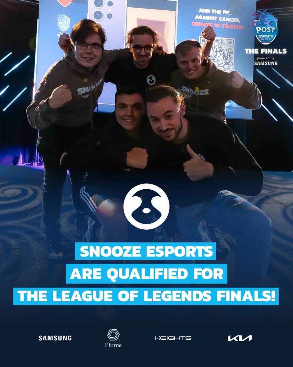 POP Esports Masters (@pem_lux) on Twitter photo After a reverse sweep, <a href="/Snooze_Esports/">SNOOZE Esports</a> secures their place in the #LeagueofLegends Finals against <a href="/VaceEsports/">VACE ESPORTS</a> (2-1)!
They will face <a href="/RoyalFamilyLu/">Royal Family eSports</a> for the title tomorrow at 2:00 PM 🏆
🔴Tune in now on Twitch to watch the #Valorant semi-finals between Royal Family and BLX x BCG After a reverse sweep, <a href="/Snooze_Esports/">SNOOZE Esports</a> secures their place in the #LeagueofLegends Finals against <a href="/VaceEsports/">VACE ESPORTS</a> (2-1)!
They will face <a href="/RoyalFamilyLu/">Royal Family eSports</a> for the title tomorrow at 2:00 PM 🏆
🔴Tune in now on Twitch to watch the #Valorant semi-finals between Royal Family and BLX x BCG