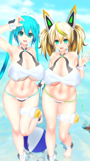 えっちな水着だなぁ #COM3D2 