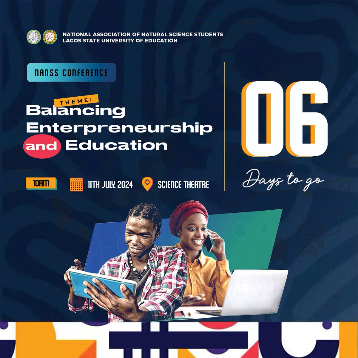 Nanss2024's tweet photo. Igniting the spark of innovation: A new era in education and entrepreneurship is on the horizon!
06 days to go!
Are you ready?
Brace up!
#Nanss #nanssconference'24 #countdown #06daystogo https://t.co/2QhYAHCqAg