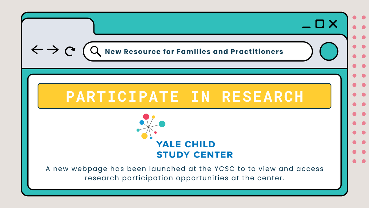 Yale Child Study Center tweet media