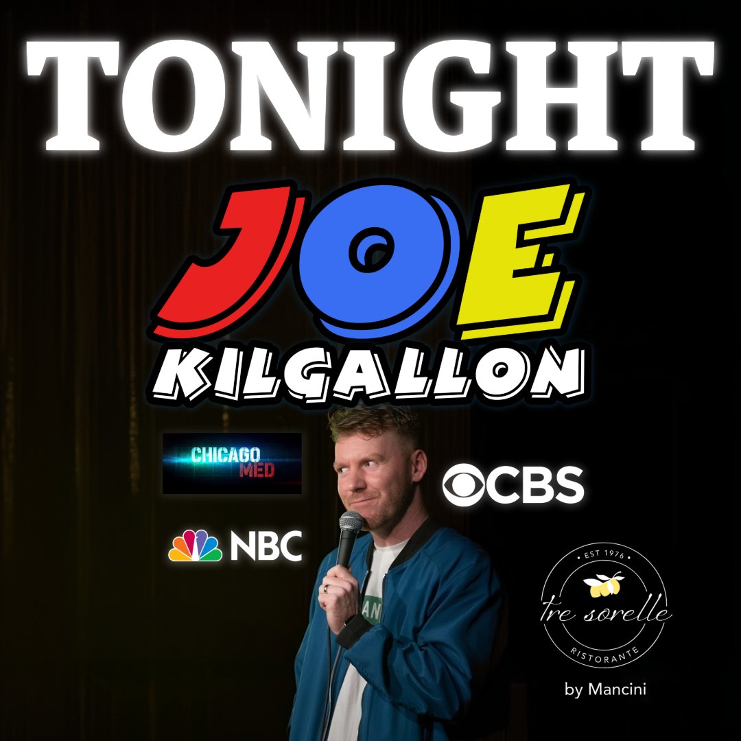 Get tickets to see headliner Joe Kilgallon with
Kaylee Corton featuring and 
Jerry Homedy hosting before they're gone!

comedyplex.com

#visitoakpark #downtownoakpark